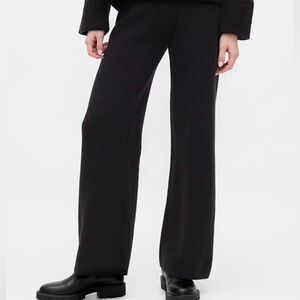 Gap CashSoft Shaker-Stitch Sweater Pants NWT
